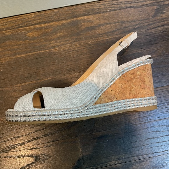 Jimmy Choo Low Wedge Sandals - Picture 2 of 4